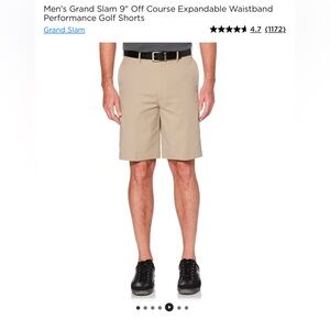 Grandslam 48” waist golf shorts